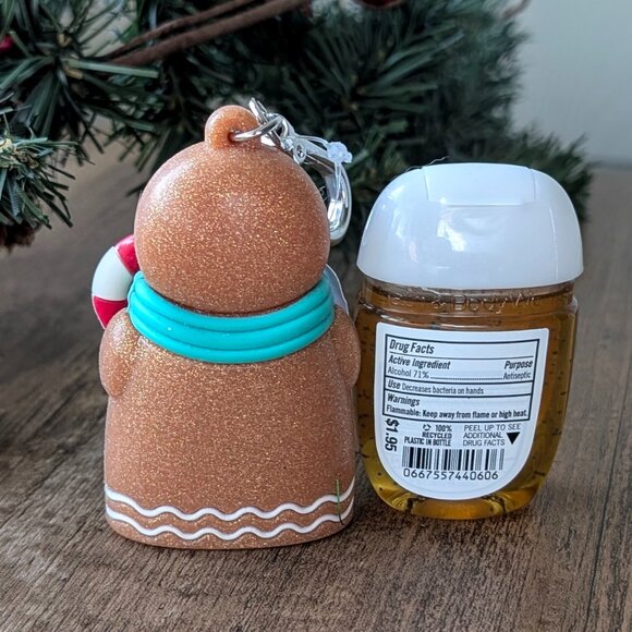 NEW🎄Bath & Body Works Gingerbread Man Pocketbac Holder - Picture 3 of 3